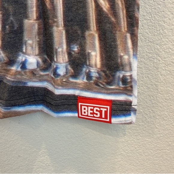 NEW BEST Breezy Excursion Spinners Rims Graphic Tee Size Small - Picture 3 of 6